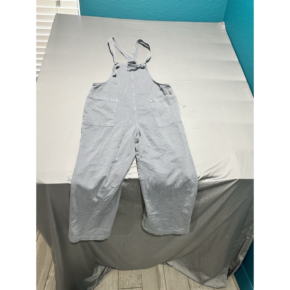 Miou‎ Muse Gray Denim Overalls/Jumpsuit M